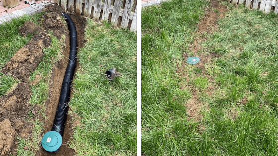 How to Install Lawn Pop-up Drain and divert water away from your home.